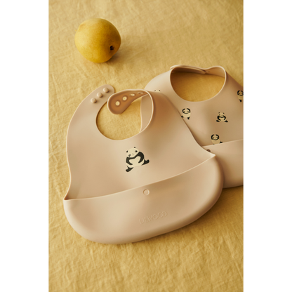 Babete Silicone Impermeável Panda, Liewood