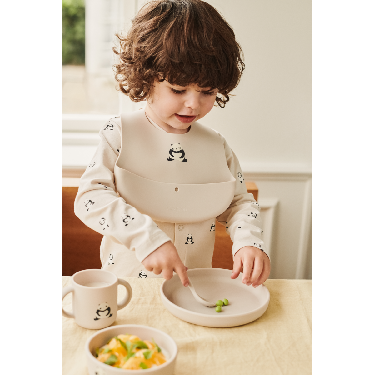 Babete Silicone Impermeável Panda, Liewood