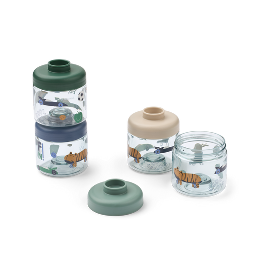 Copos reutilizáveis comida para Bebé Beach Blue, Liewood