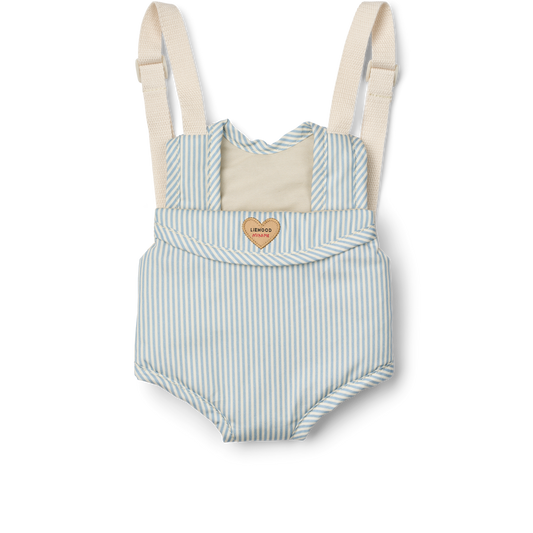Marsúpio para Bonecas Eleanor, Stripe Beach blue, Liewood