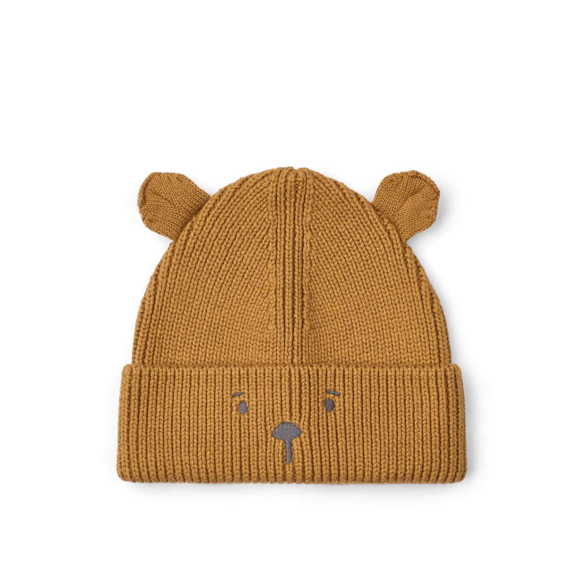 Gorro Gina Bordado Urso, Golden Caramel