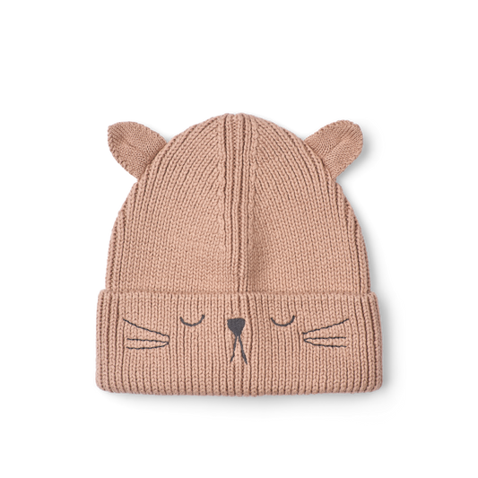 Gorro Gina Bordado Gato, Pale Tuscany Liewood