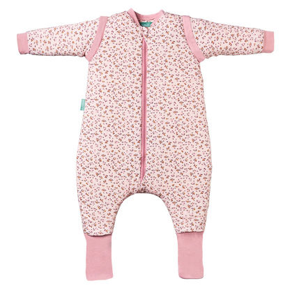 Molis & Co - Saco de Dormir com mangas e meias antiderrapantes, Misty Rose TOG 2.
