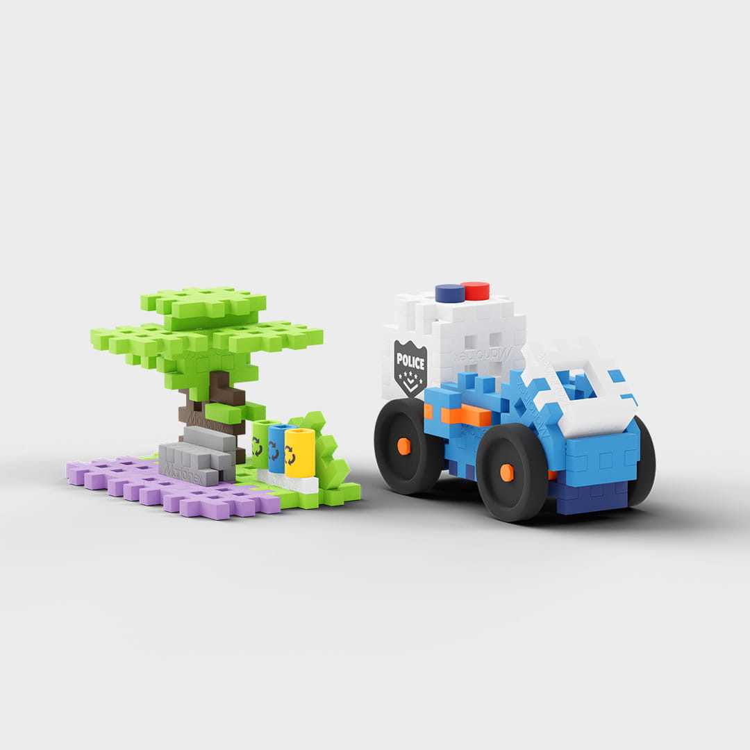 Marioinex Mini Waffle, City Police Station 280