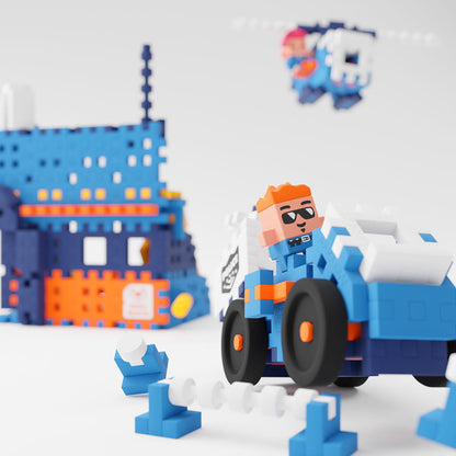 Marioinex Mini Waffle, City Police Station 280