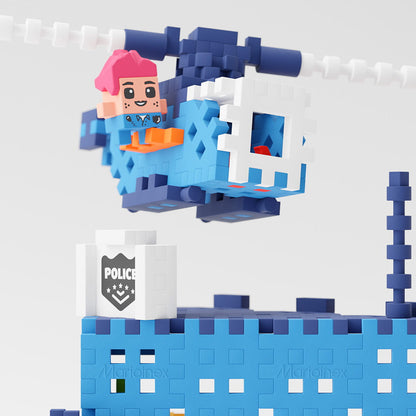 Marioinex Mini Waffle, City Police Station 280