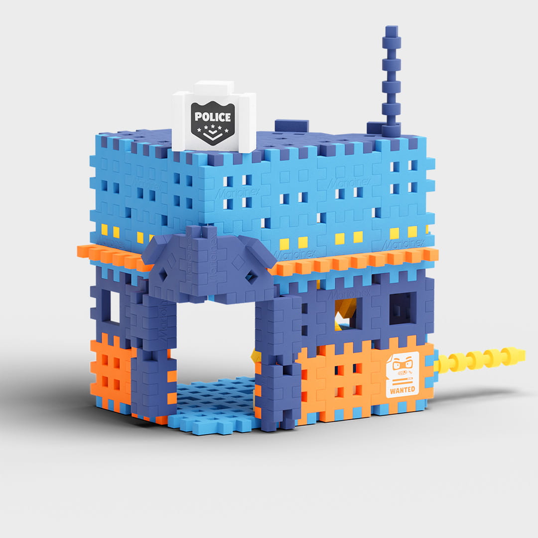 Marioinex Mini Waffle, City Police Station 280