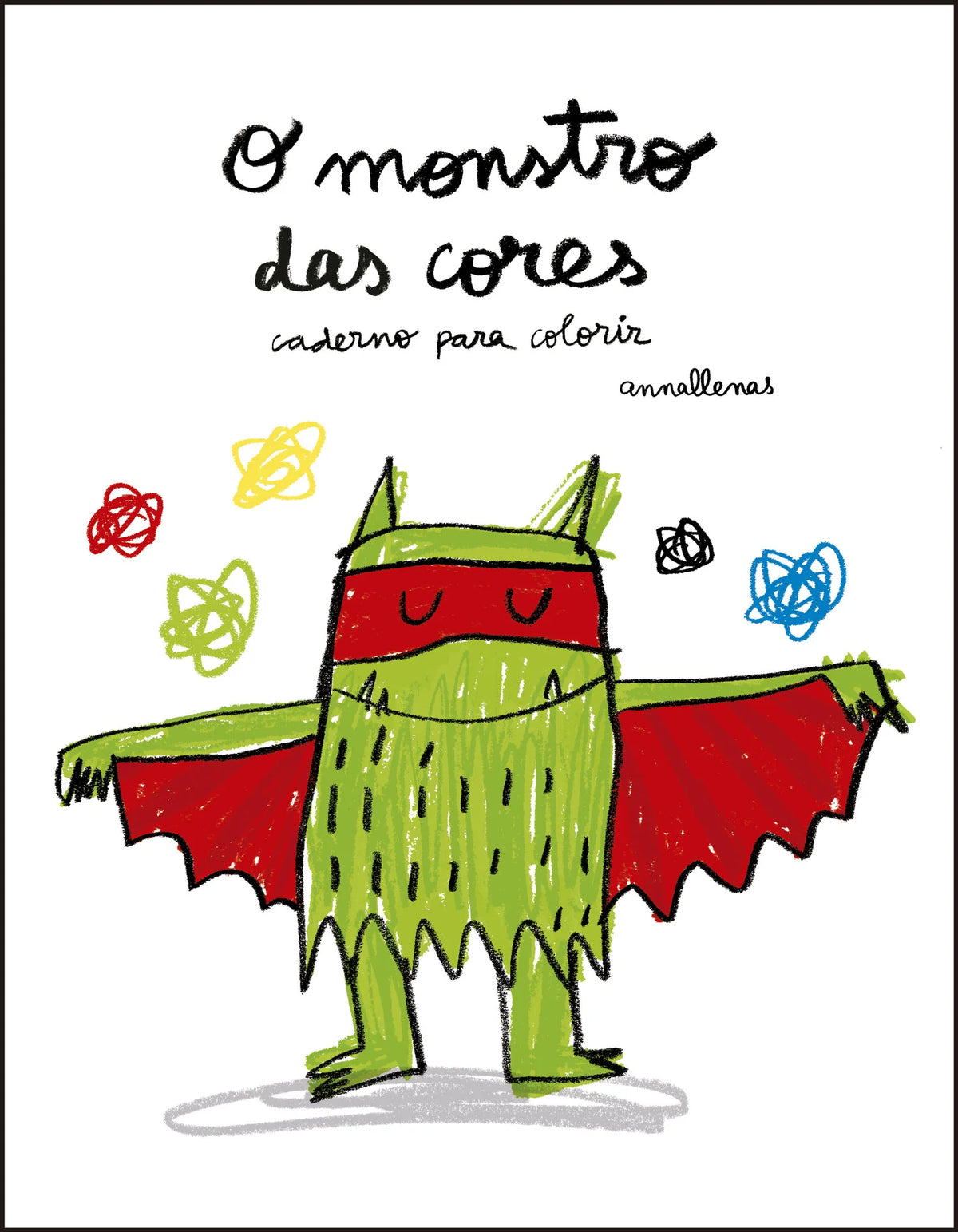 O Monstro das Cores - Caderno para Colorir
