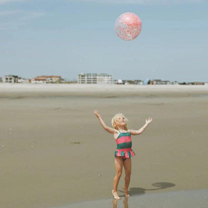 Bola de praia infantil coração