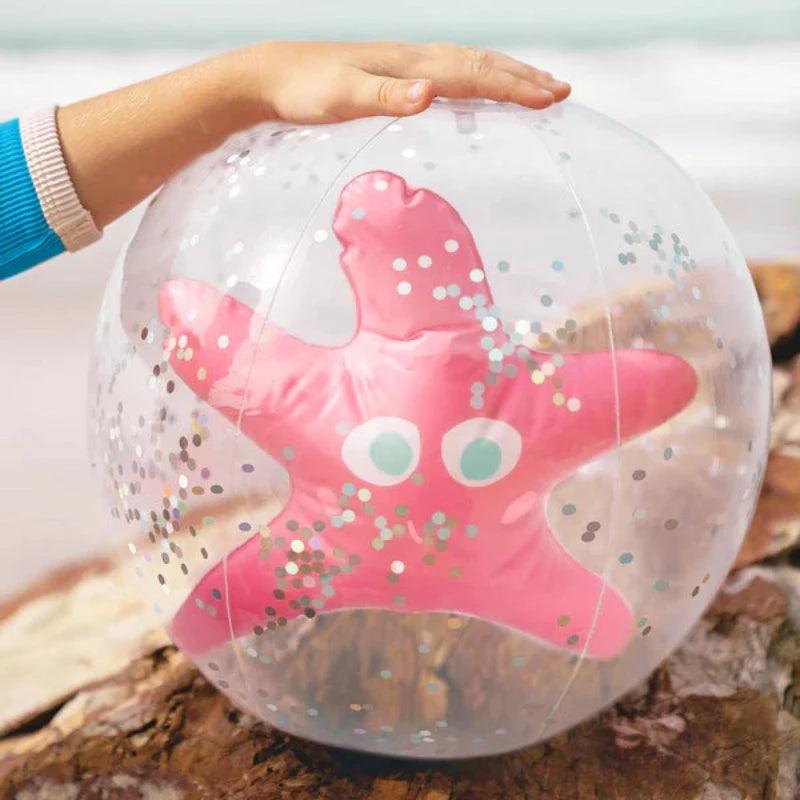 Bola de praia infantil Estrela