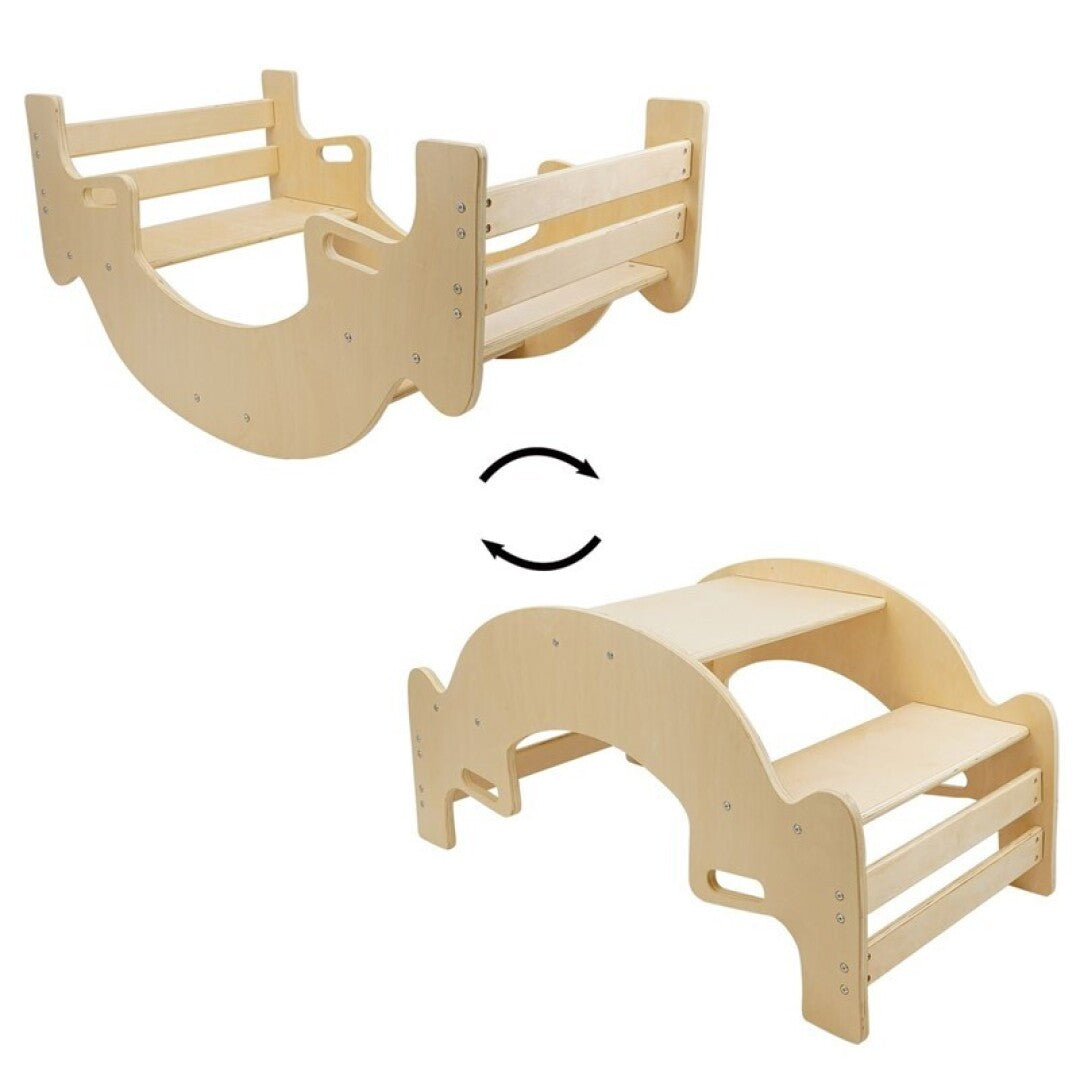 Arco e Mesa de Balanço Rock and Grow Montessori