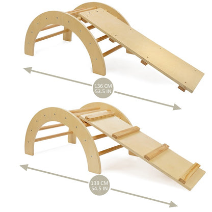 Arco de Escalada com rampa ZOO Montessori