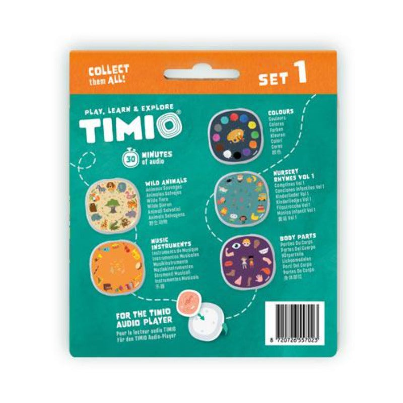 Set 1 disco Timio