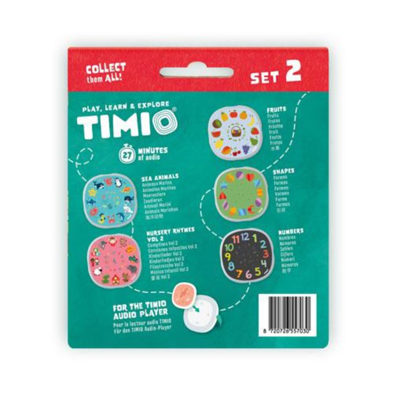 Set 2 discos Timio