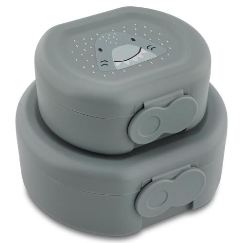 Lancheira com clip Mr. Tubarão - 2 peças, Trixie