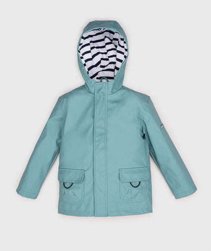 Casaco Impermeável Igor Euri, Turquesa