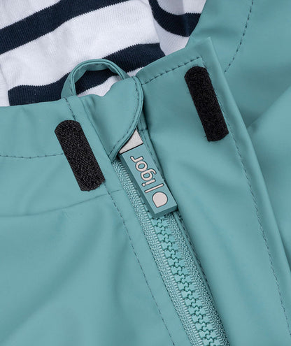 Casaco Impermeável Igor Euri, Turquesa