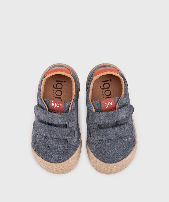 Ténis Igor Suede, Gris AZ