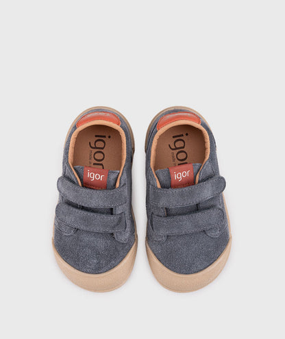 Ténis Igor Suede, Gris AZ