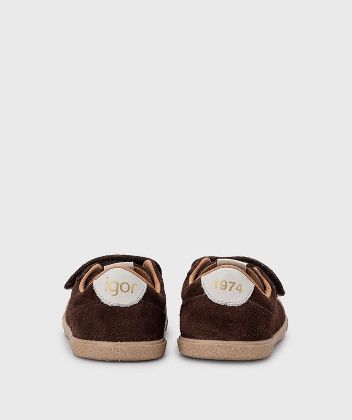 Ténis Igor Suede, Marron (Barefoot Medium)