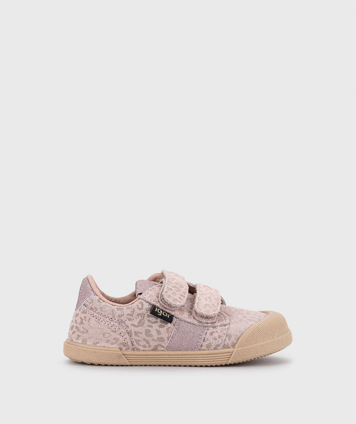 Sapatilhas Igor Leo, Rosa (Barefoot Medium)