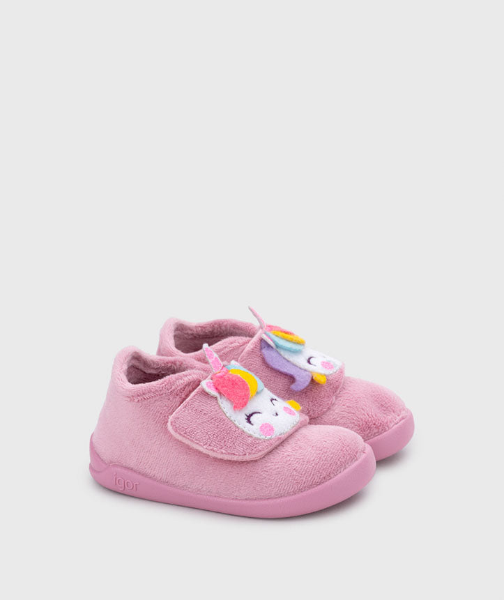 Pantufas (Barefoot) Igor Homie Unicórnio Rosa