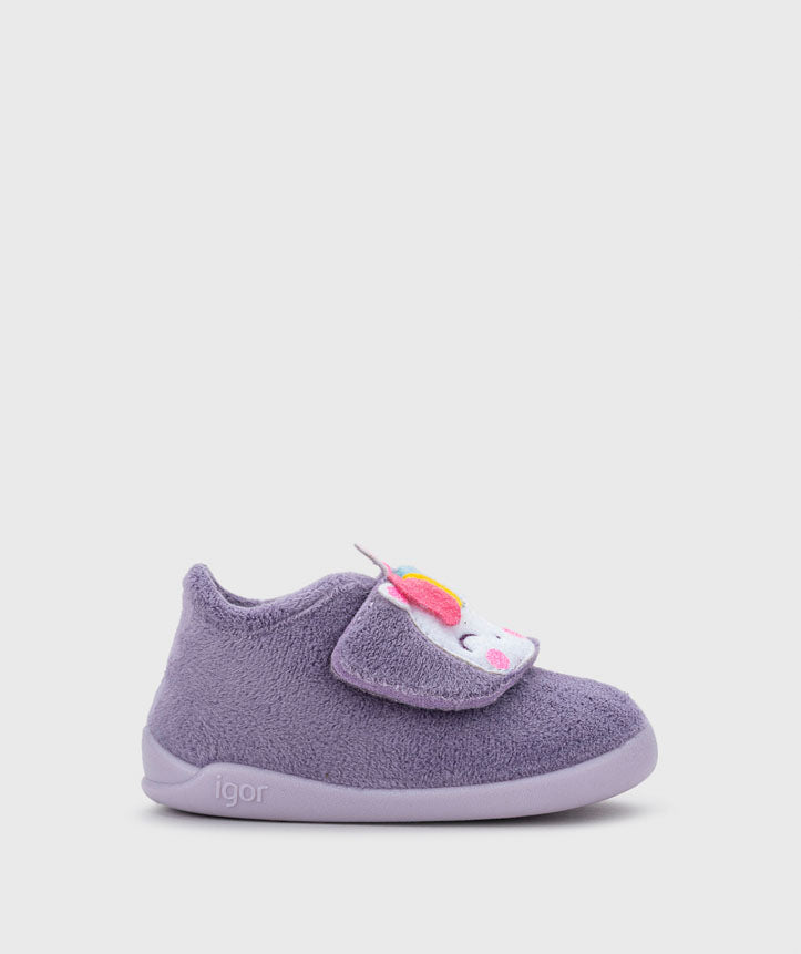 Pantufas (Barefoot) Igor Homie Unicórnio Malva