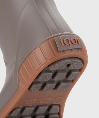 Galochas Igor Pau (Barefoot Medium, Taupe