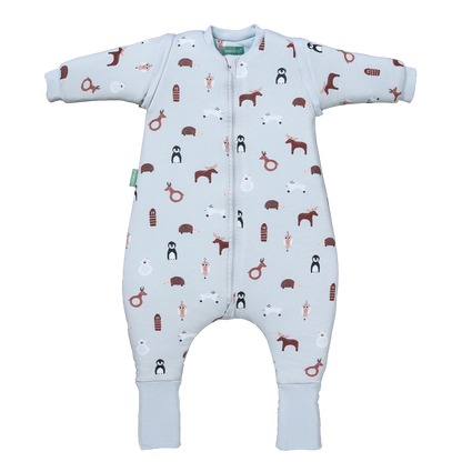 Saco de Dormir com mangas e meias antiderrapantes Winter Animals TOG 2.5, Molis & Co