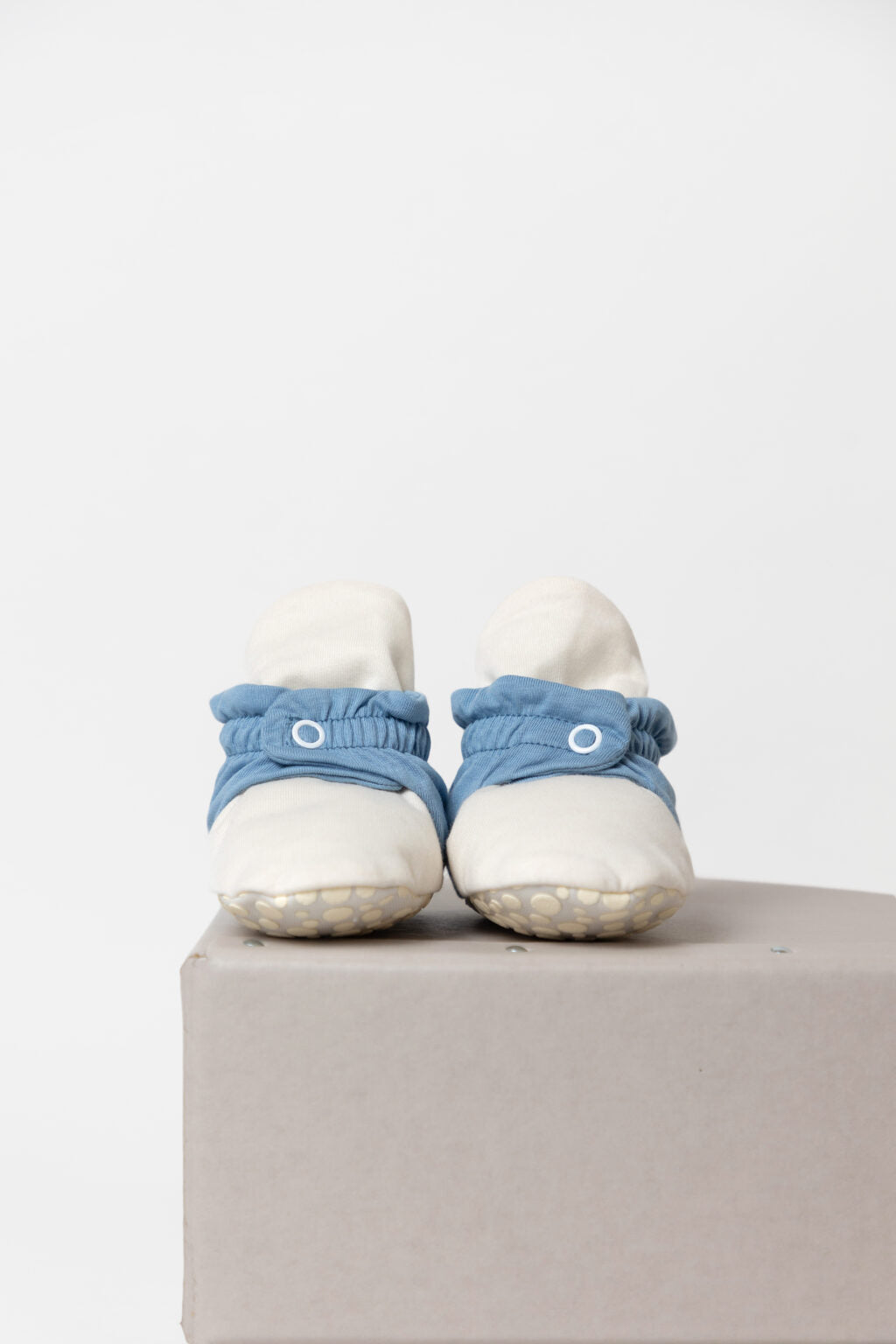 Zás Trás Baby Booties Fresh Collection, Blue Popcorn