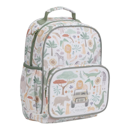 Mochila Branco 35 cm, Safari Friends