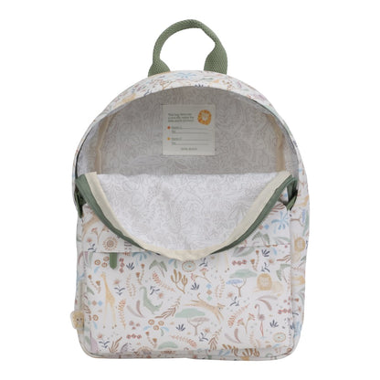 Mochila Branco 20 cm, Safari Friends