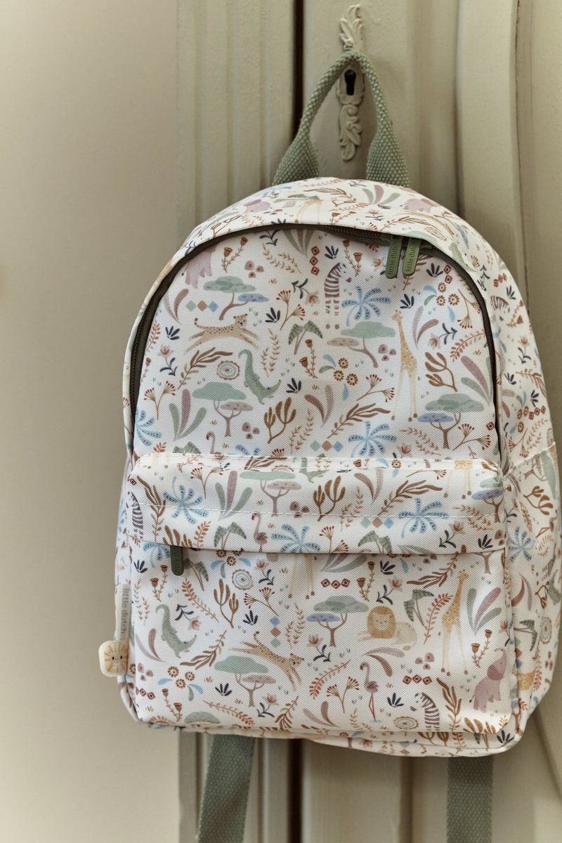 Mochila Branco 20 cm, Safari Friends