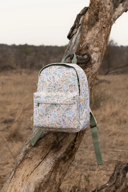 Mochila Branco 20 cm, Safari Friends