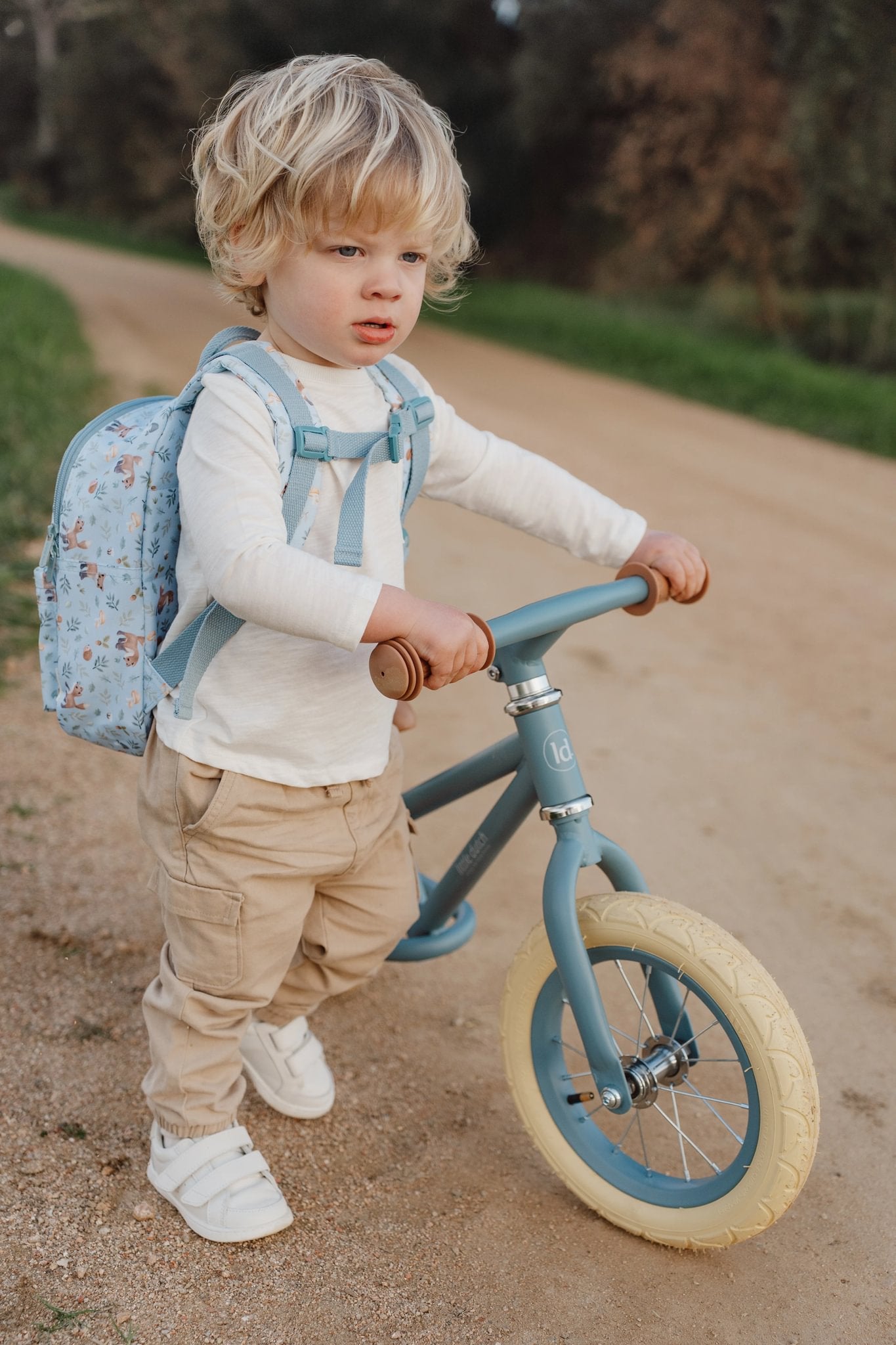 Bicicleta de Equilíbrio, Azul