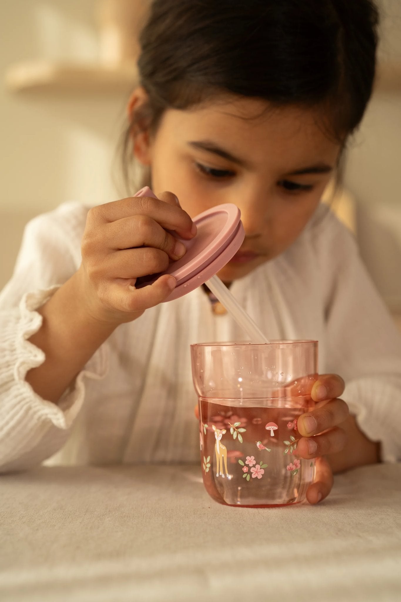 Little Dutch - Copo de Criança Mio com palhinha 250ml, Fairy Garden