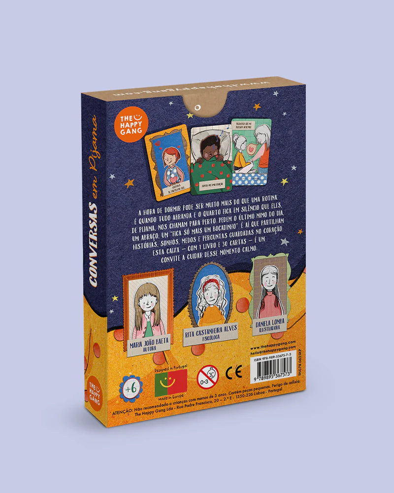 Flashcards | Conversas em Pijama 6+, The Happy Gang