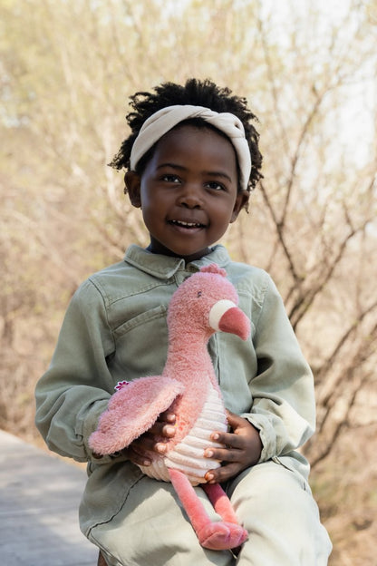 Peluche Flamingo 35cm. Safari Friends