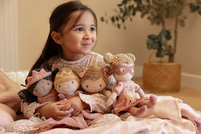 Boneca de Pano Princesa Evi 35 cm GRS, Safari Friends