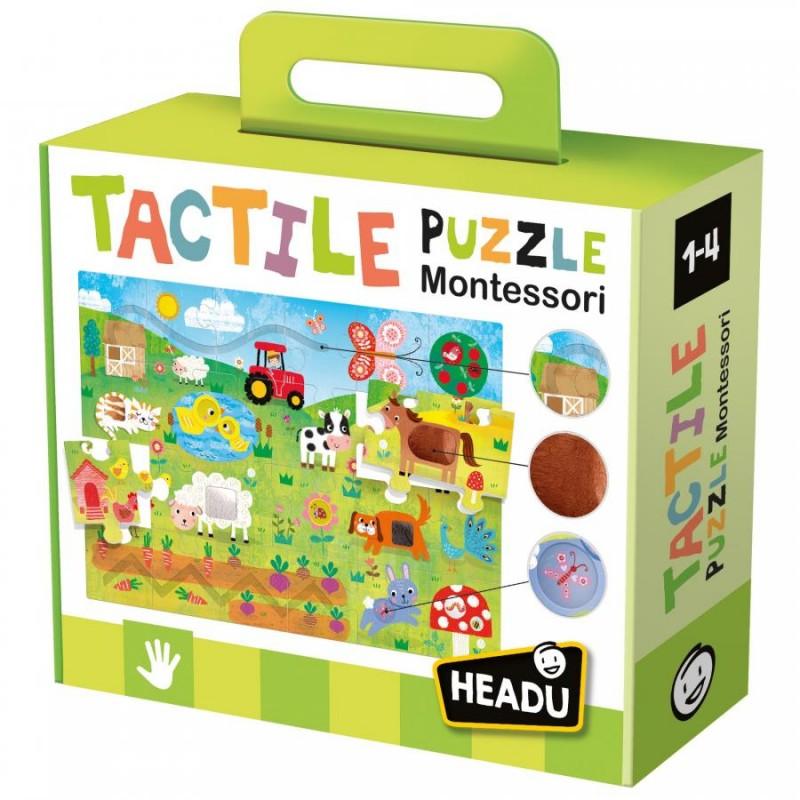 Puzzle tátil montessori