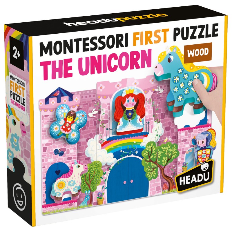 O Meu Primeiro Puzzle Montessori - O Unicórnio, Headu