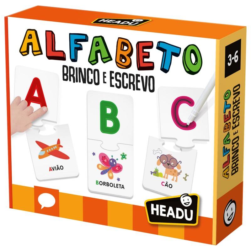 Alfabeto brinco e escrevo, headu