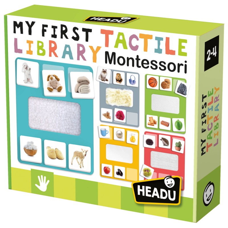 My first tactile library montessori