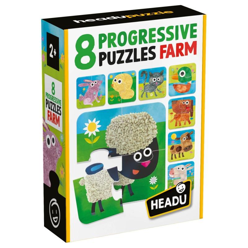 8 progressive puzzles farm headu