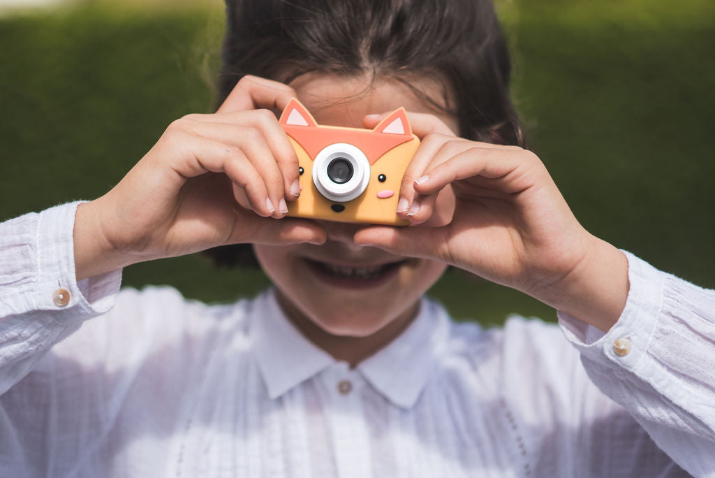 Máquina Fotográfica Digital Infantil The Zoo Family – Zoo Friends Raposa (Fox)