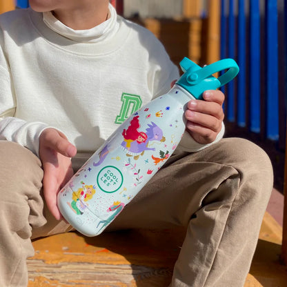 Garrafa térmica Cool Bottles, Princess Kingdom 350ml