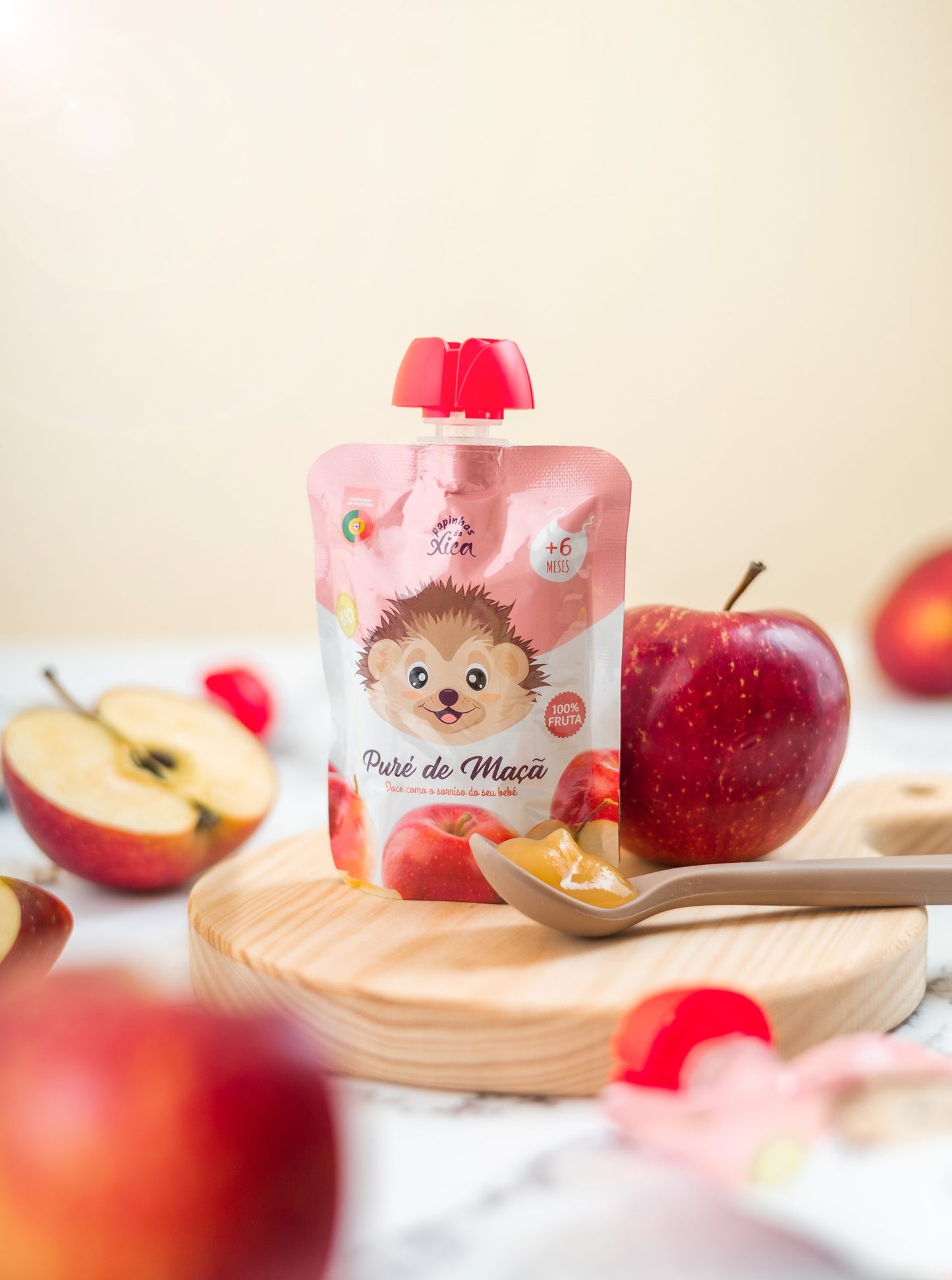 Puré de Maçã Biológico