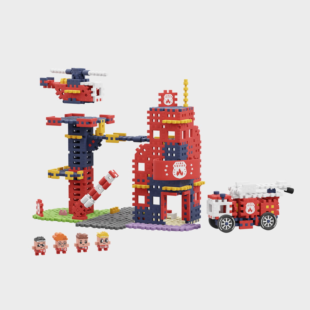 Marioinex Mini Waffle, City Fire Station 280 6+