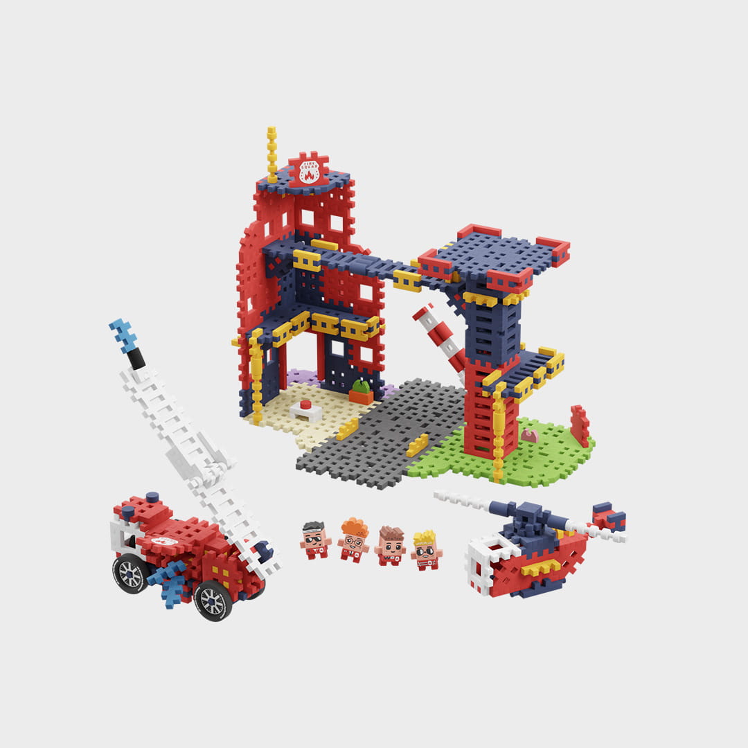 Marioinex Mini Waffle, City Fire Station 280 6+