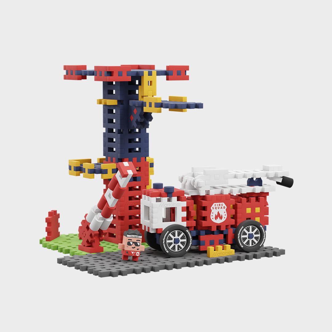 Marioinex Mini Waffle, City Fire Station 280 6+